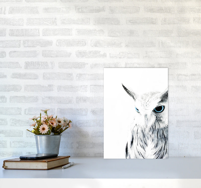 Owl I Photography Print by Victoria Frost A3 Black Frame