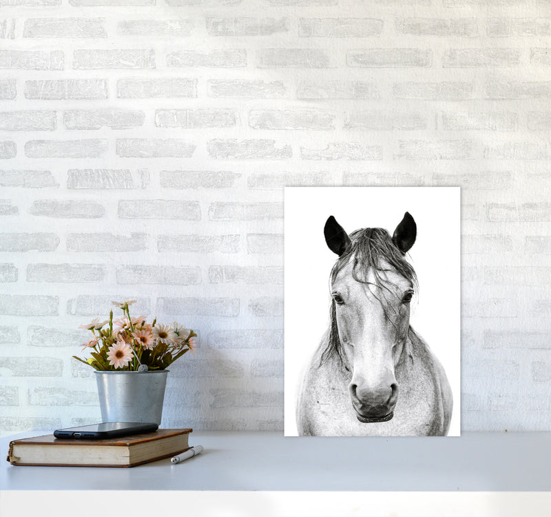 Horse I Photography Print by Victoria Frost A3 Black Frame