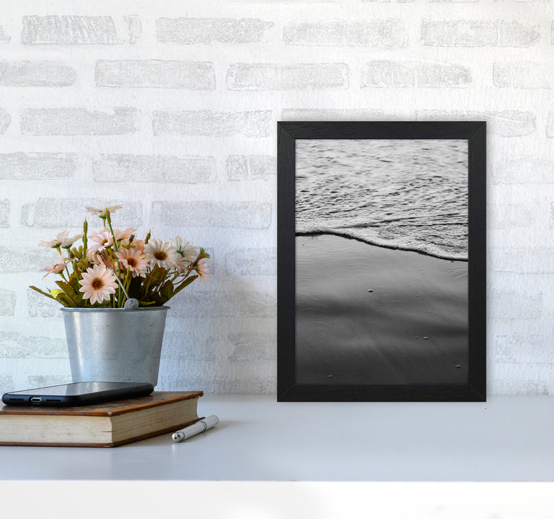 Sea Foam Photography Print by Victoria Frost A4 White Frame