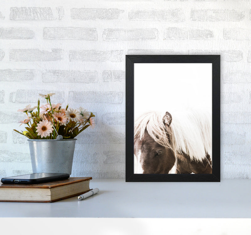 Horse III Photography Print by Victoria Frost A4 White Frame