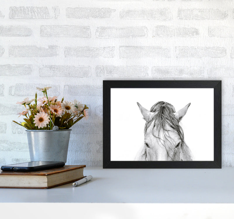 Horse II Photography Print by Victoria Frost A4 White Frame