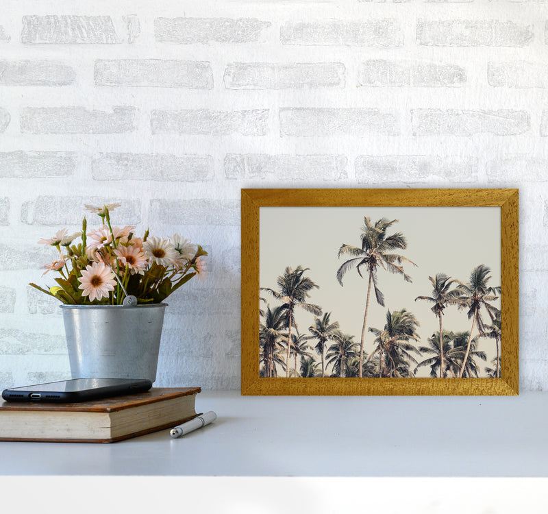 Palm Trees on the beach Photography Print by Victoria Frost A4 Print Only