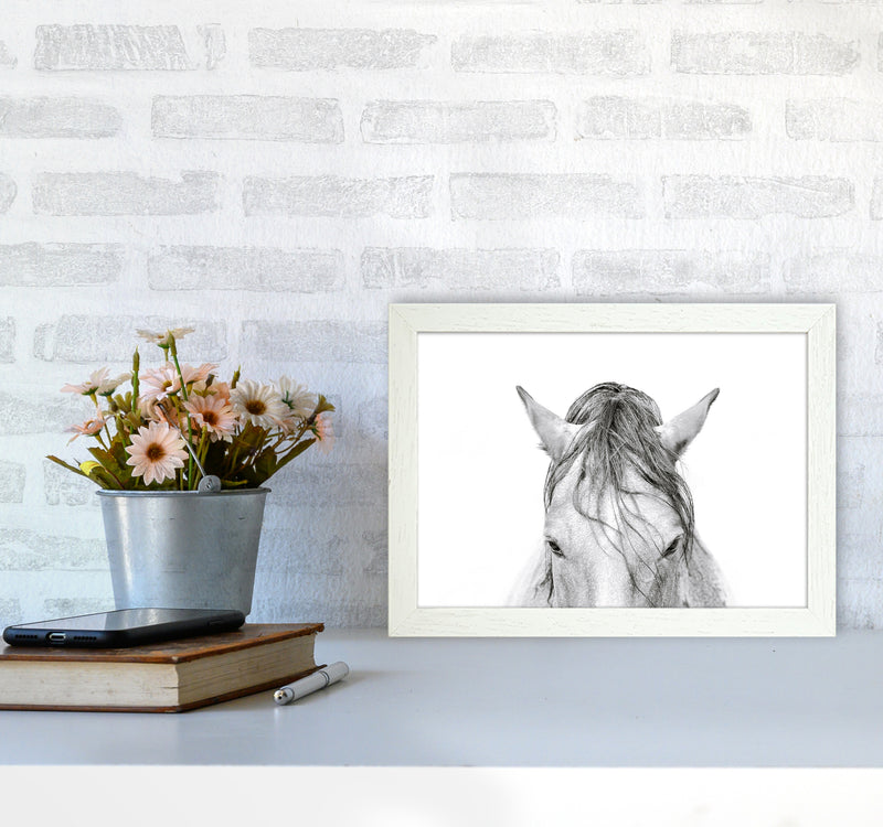Horse II Photography Print by Victoria Frost A4 Oak Frame