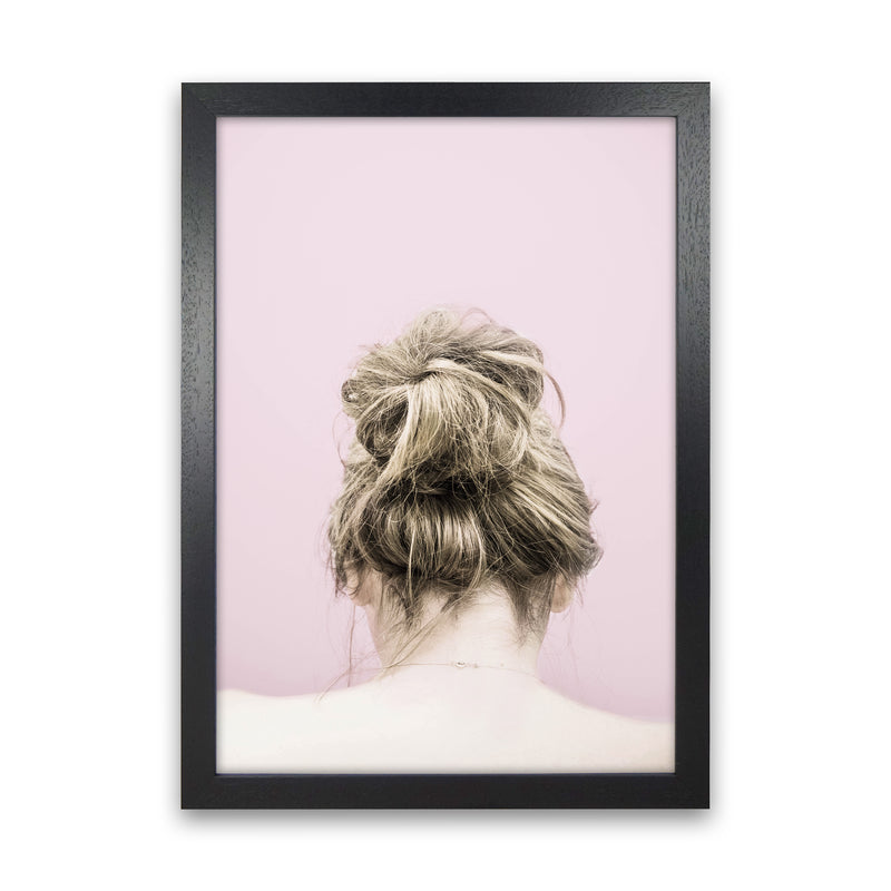 Pink Francesca Photography Print by Victoria Frost Black Grain