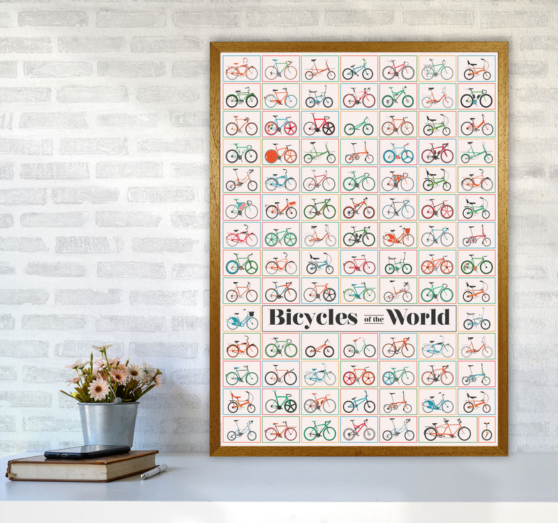 Bicycle of the World by Wyatt9 A1 Print Only