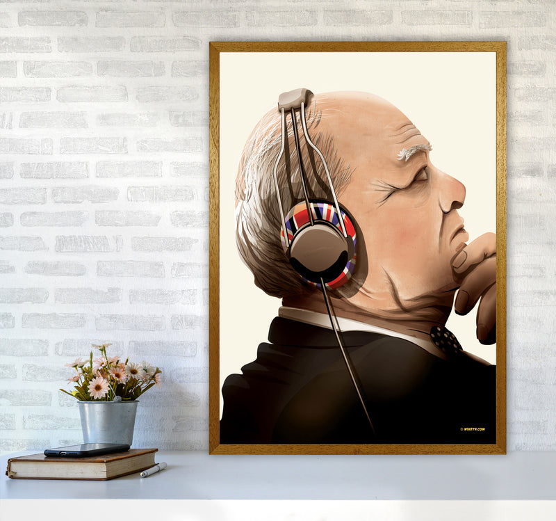 Churchill Headphones by Wyatt9 A1 Print Only