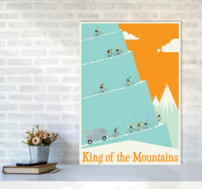 King of the Mountains by Wyatt9 A1 Black Frame