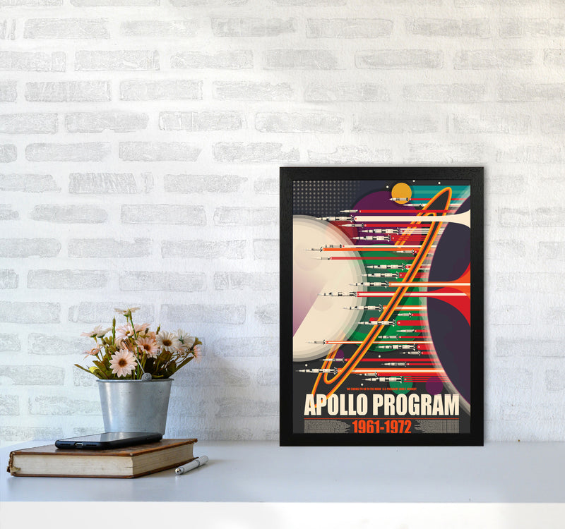 Apollo Program Art Print by Wyatt9 A3 White Frame