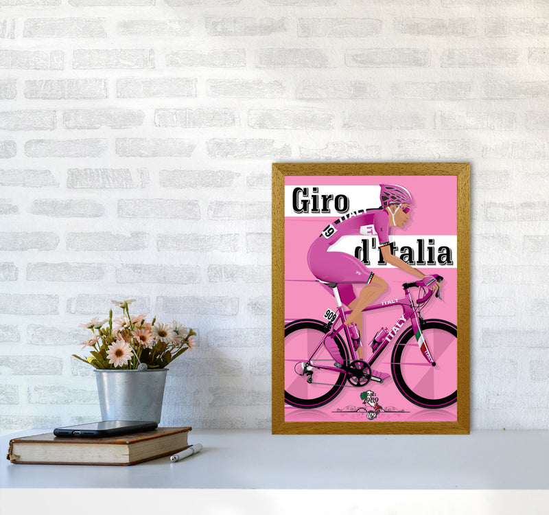 Modern Giro Cycling Print by Wyatt9 A3 Print Only