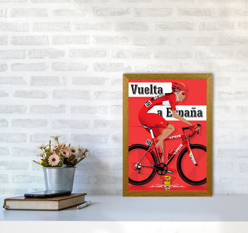 Modern Spanish Cycling Print by Wyatt9 A3 Print Only