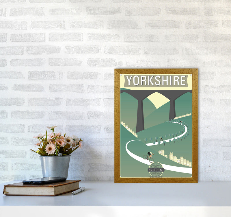 Tour De Yorkshire 2015 Hills by Wyatt9 A3 Print Only