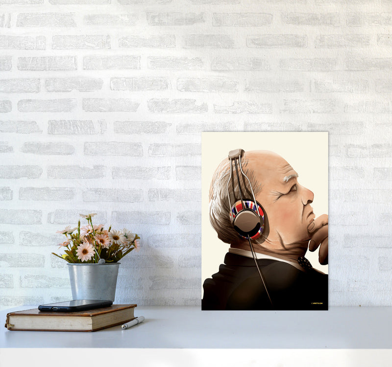 Churchill Headphones by Wyatt9 A3 Black Frame