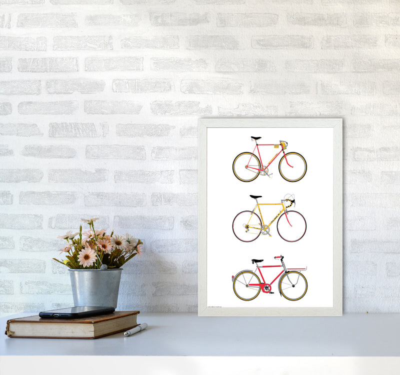 Three Bikes by Wyatt9 A3 Oak Frame