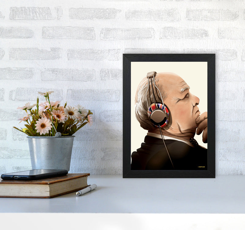 Churchill Headphones by Wyatt9 A4 White Frame
