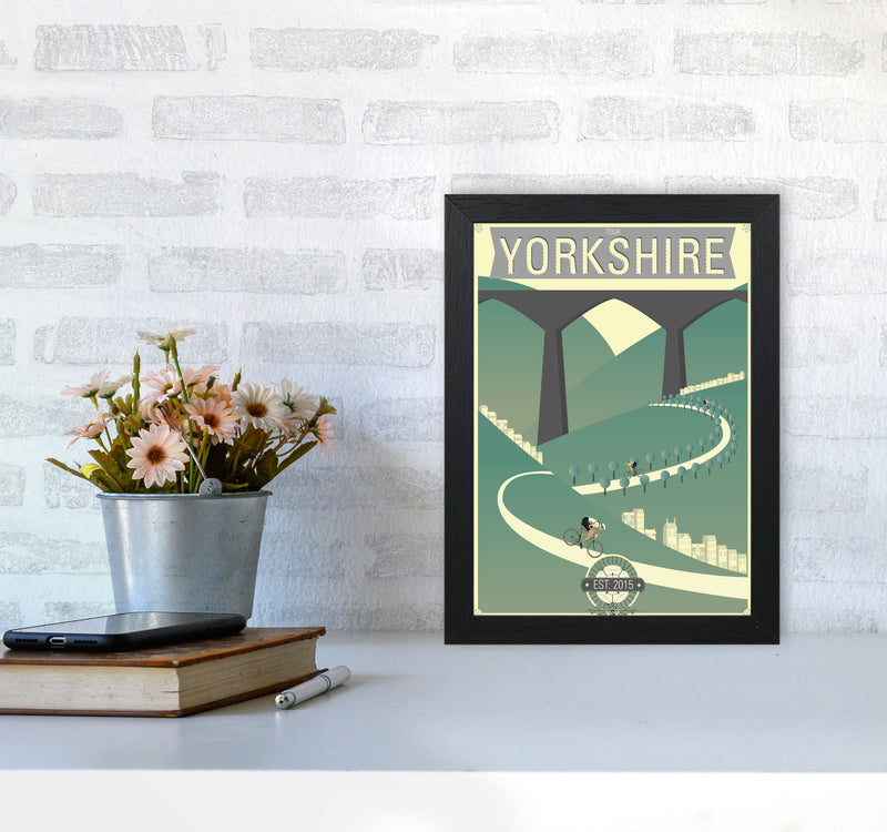 Yorkshire 2019 by Wyatt9 A4 White Frame