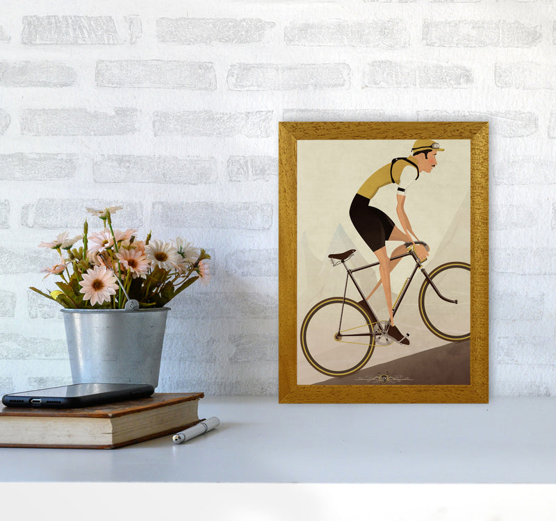 Vintage Cycling Print by Wyatt9 A4 Print Only