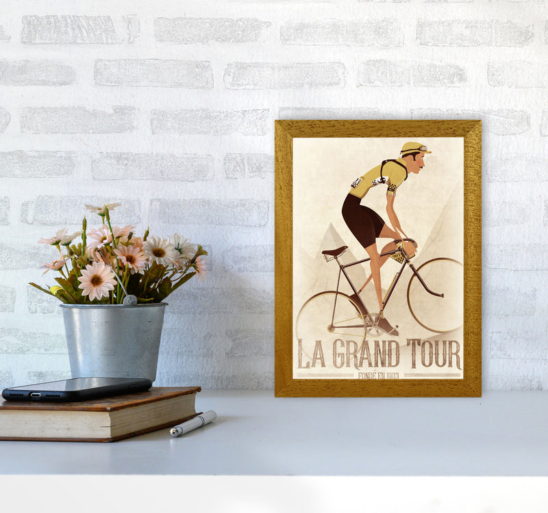 Vintage Cyclist by Wyatt9 A4 Print Only