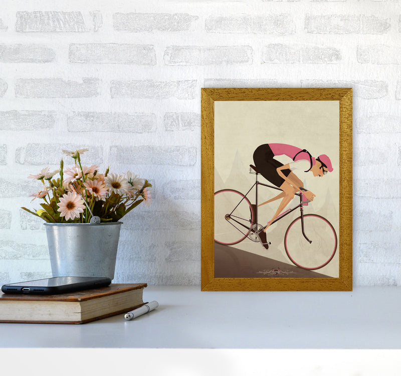 Vintage Downhill by Wyatt9 A4 Print Only