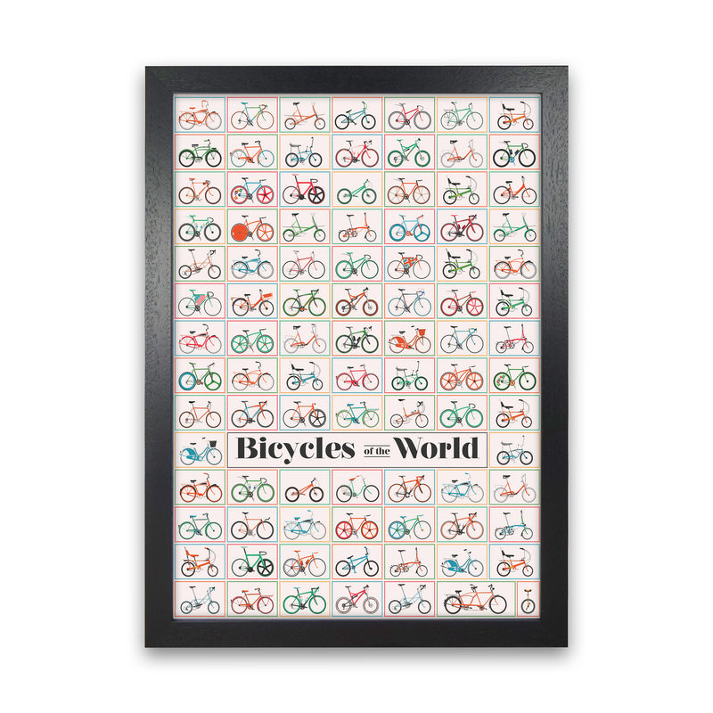 Bicycle of the World by Wyatt9 Black Grain