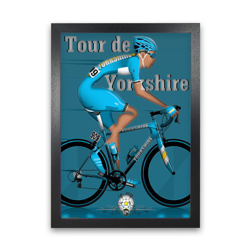 Tour De Yorkshire 2018 Blue by Wyatt9 Black Grain