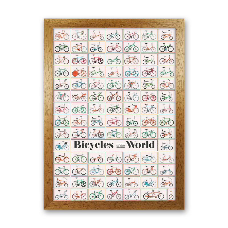Bicycle of the World by Wyatt9 Oak Grain