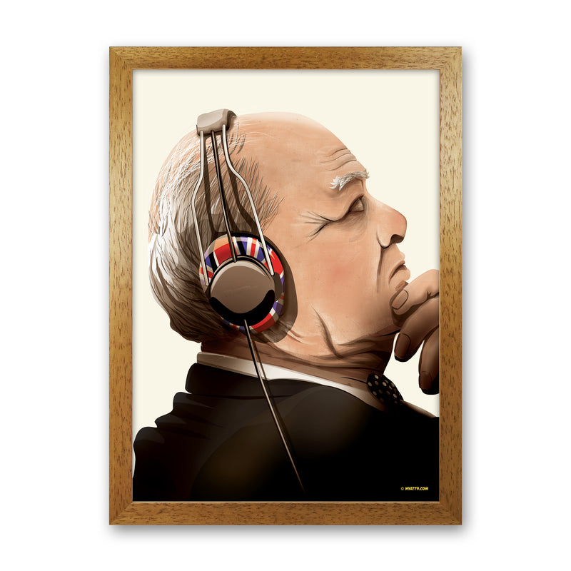 Churchill Headphones by Wyatt9 Oak Grain