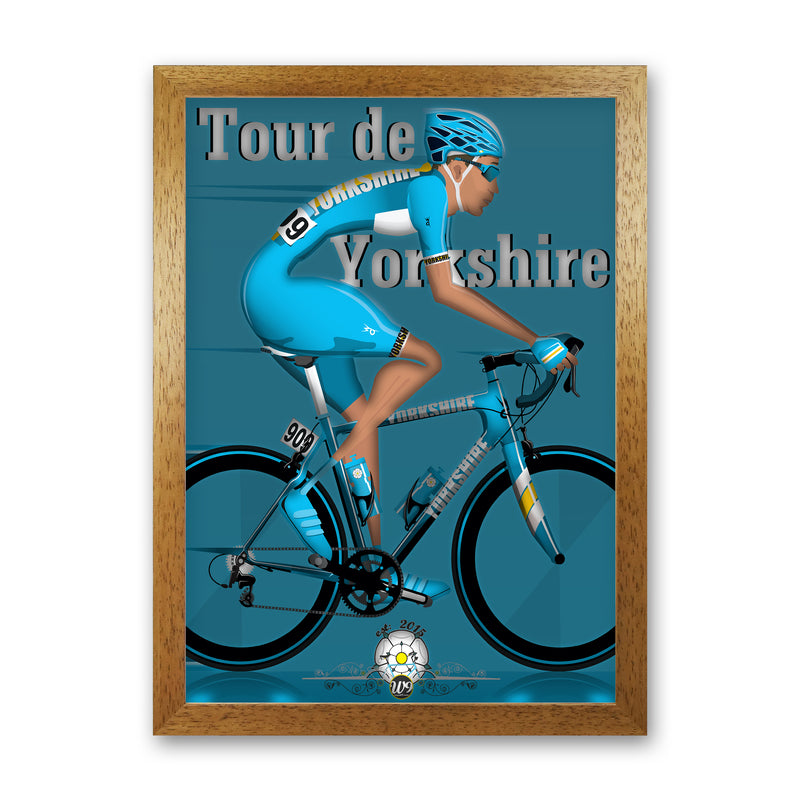 Tour De Yorkshire 2018 Blue by Wyatt9 Oak Grain