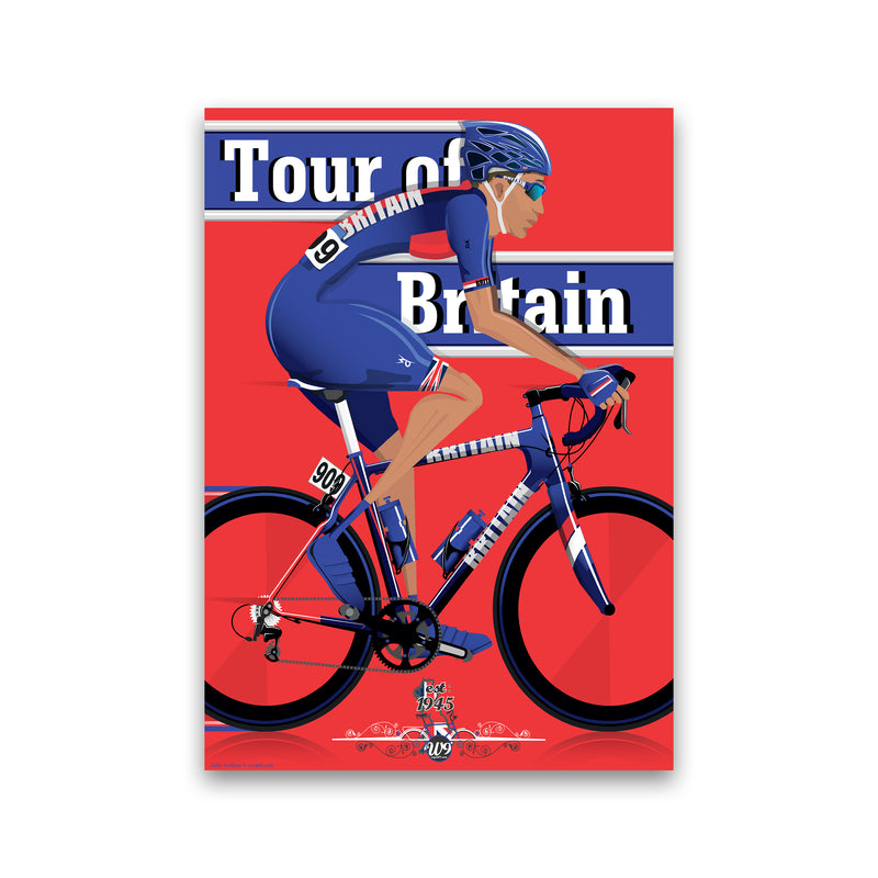 Tour De Britain by Wyatt9 Print Only