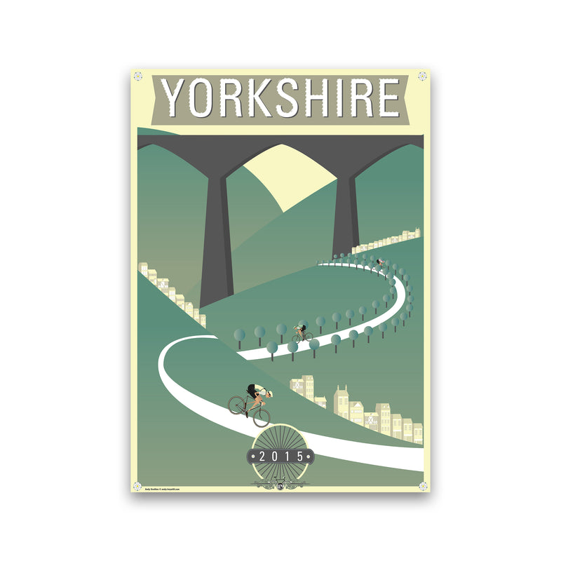 Tour De Yorkshire 2015 Hills by Wyatt9 Print Only