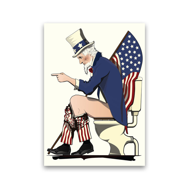 Uncle Sam loo by Wyatt9 Print Only
