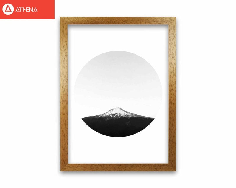 Abstract mountain modern fine art print