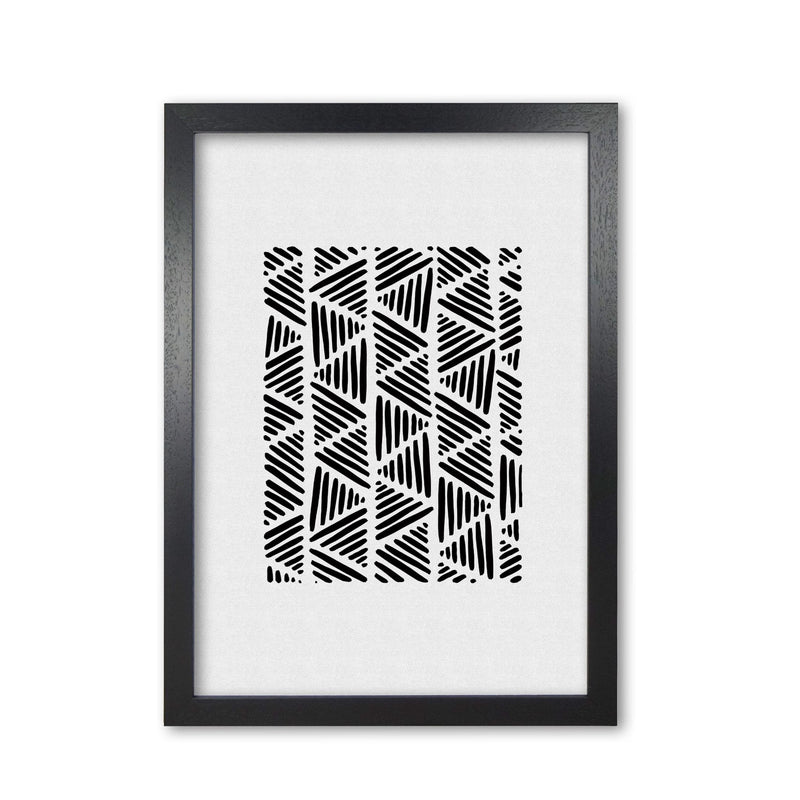 Black and white abstract i fine art print by orara studio