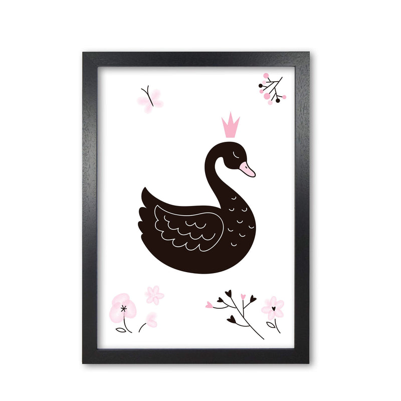 Black swan modern fine art print
