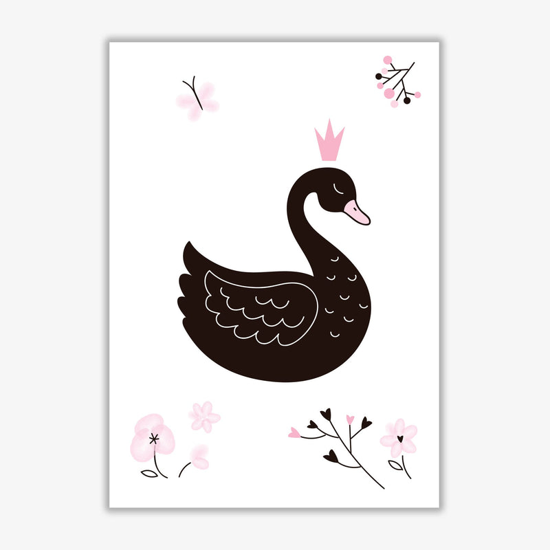 Black swan modern fine art print