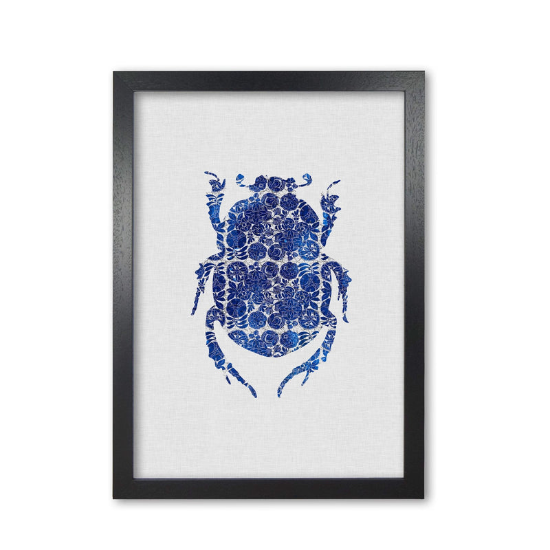 Blue beetle i fine art print by orara studio