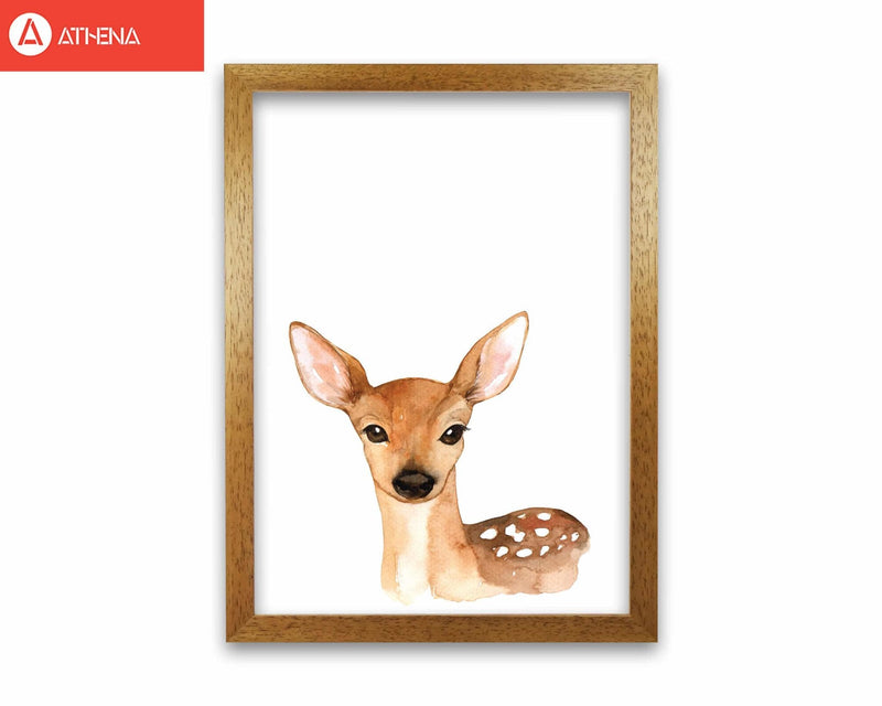 Forest friends, cute deer modern fine art print