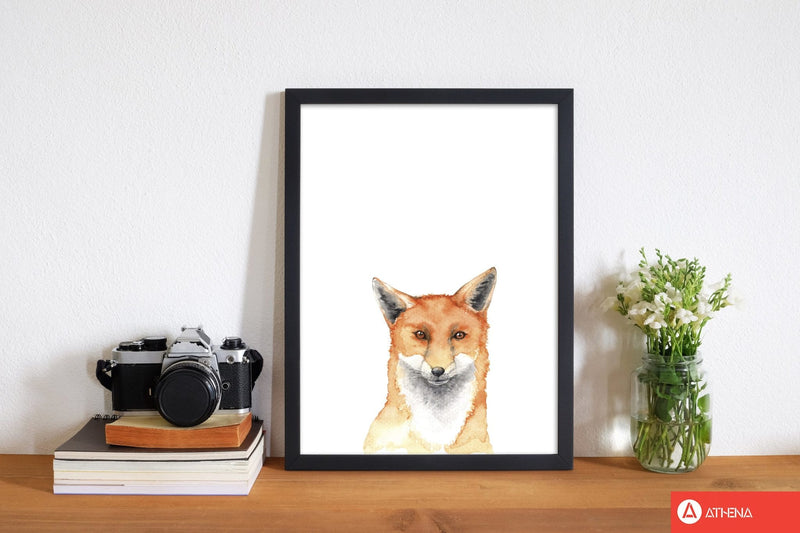 Forest friends, fox modern fine art print