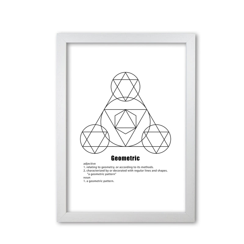 Geometric meaning 1 modern fine art print