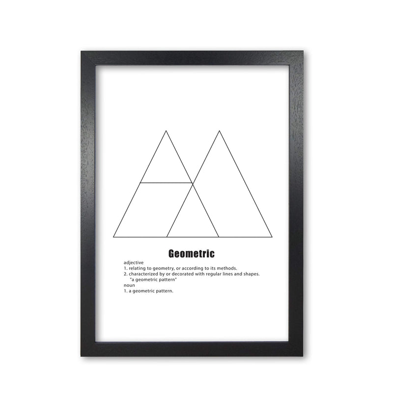 Geometric meaning 2 modern fine art print