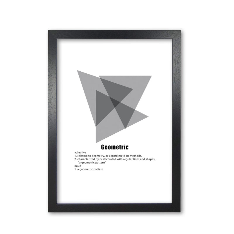 Geometric meaning 5 modern fine art print