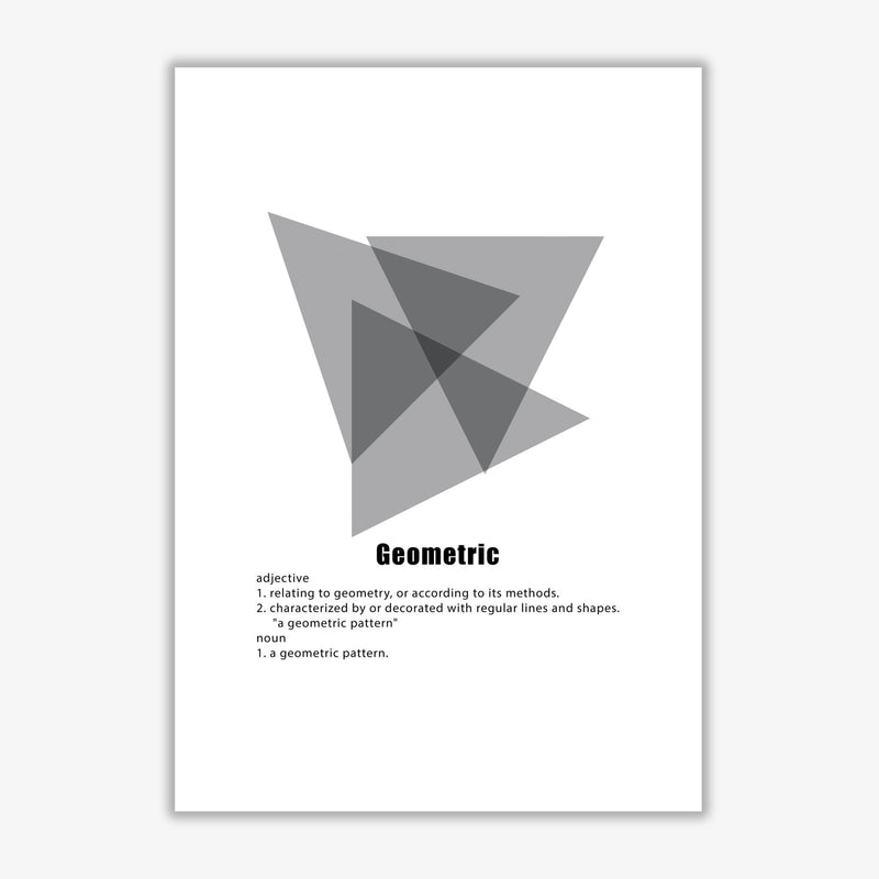 Geometric meaning 5 modern fine art print