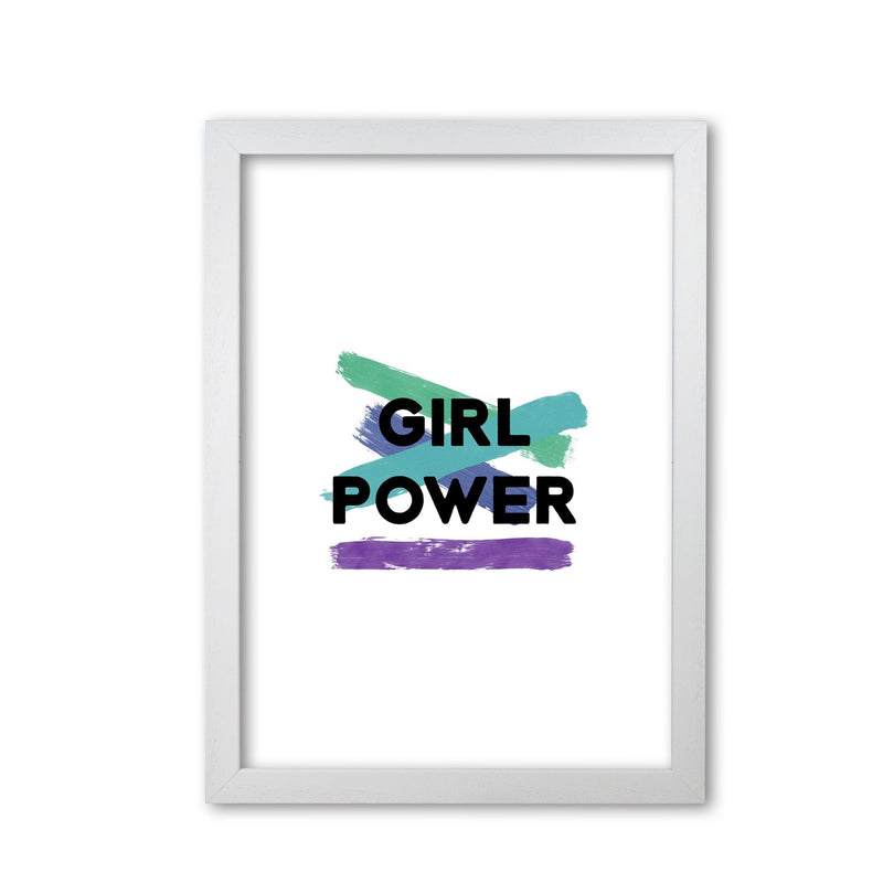 Girl power feminist quote fine art print by orara studio