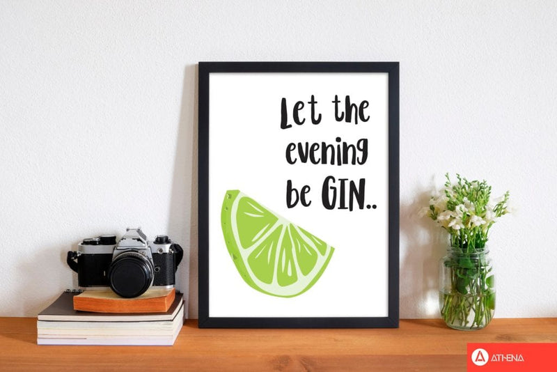 Humorous gin sayings multi set fine art kitchen typography wall art poster print | framed or print only | free shipping