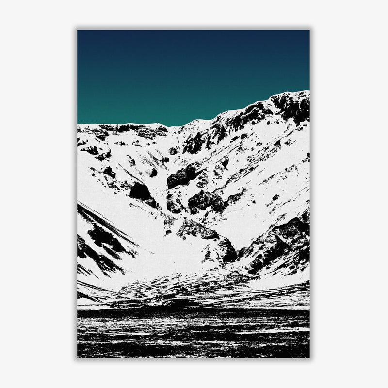 Iceland mountains ii fine art print by orara studio, framed botanical &