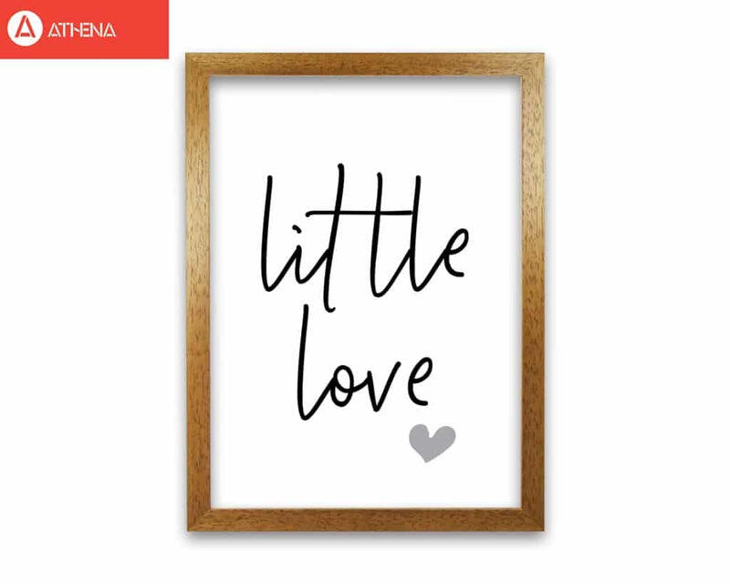 Little love modern fine art print, framed childrens nursey wall art poster