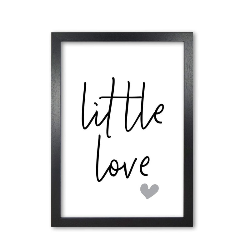Little love modern fine art print, framed childrens nursey wall art poster