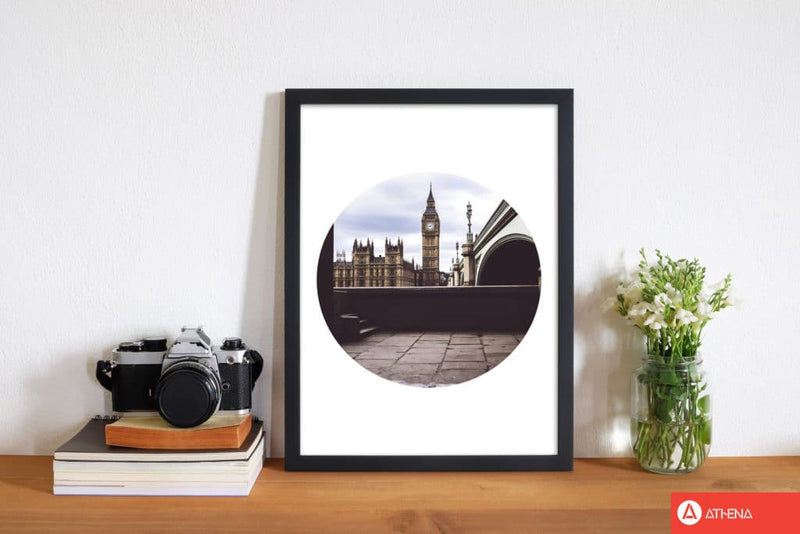 London big ben modern art print, framed wall art