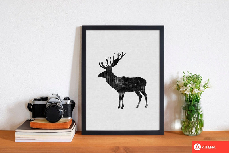 Moose animal art fine art print by orara studio
