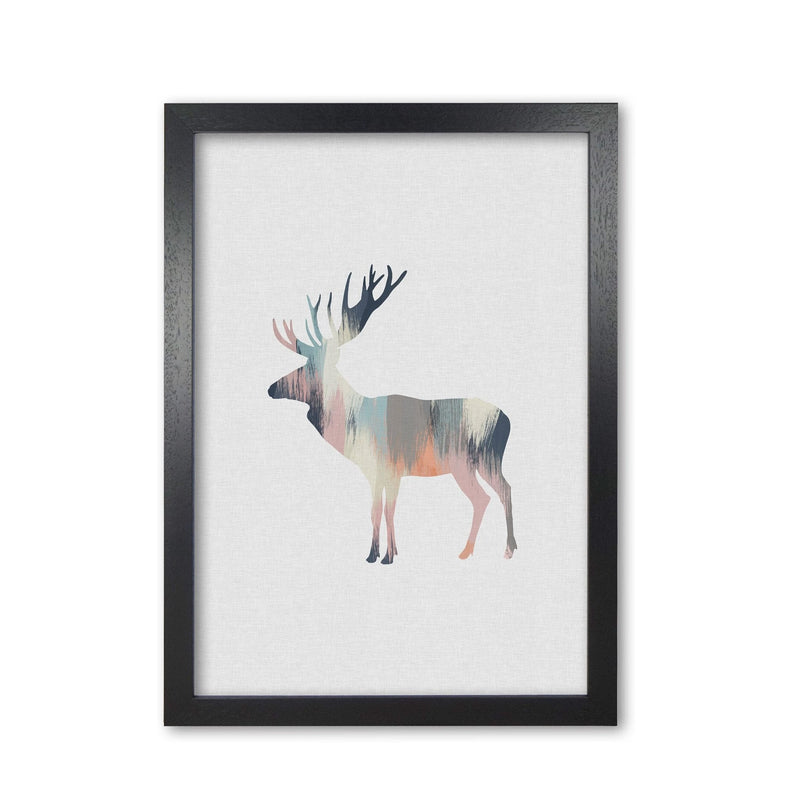Pastel moose fine art print by orara studio