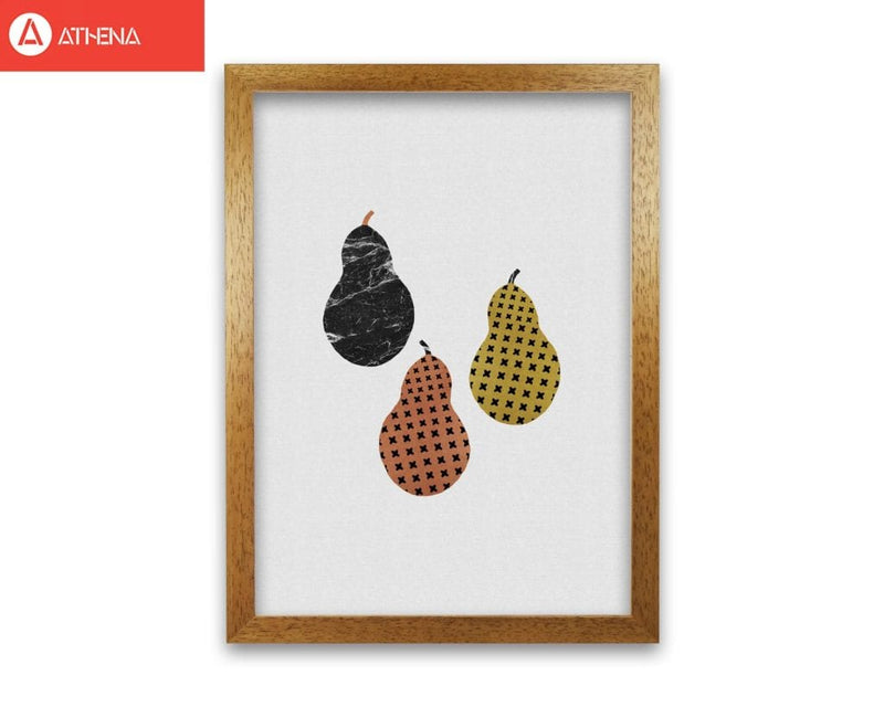 Pears fine art print by orara studio, framed kitchen wall art